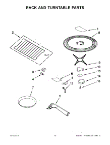 05 - Rack And Turntable Parts parts for Kitchenaid Microwave KHMS2050SSS4 / from AppliancePartsPros.com