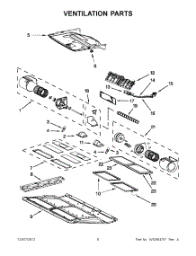 03 - Ventilation Parts parts for Kitchenaid Microwave KHMS2056SWH3 / from AppliancePartsPros.com