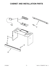 06 - Cabinet And Installation Parts parts for Kitchenaid Microwave YKHMS2040BS0 / from AppliancePartsPros.com