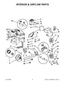 04 - Interior & Airflow Parts parts for Kitchenaid Microwave KHHC2090SSS3 / from AppliancePartsPros.com