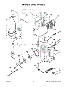 10 - Upper Unit Parts parts for Kitchenaid Refrigerator KSSO36FTX17 / from AppliancePartsPros.com