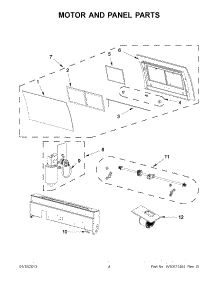 02 - Motor And Panel Parts parts for Jenn-Air Hood JXD7836BS0 / from AppliancePartsPros.com