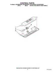 10 - Control Parts parts for Kitchenaid Refrigerator KSCK25FVSS03 / from AppliancePartsPros.com