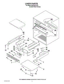 02 - Liner Parts parts for Kitchenaid Refrigerator KDDO24CVX01 / from AppliancePartsPros.com