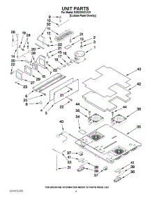 05 - Unit Parts parts for Kitchenaid Refrigerator KDDO24CVX01 / from AppliancePartsPros.com