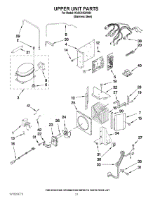 13 - Upper Unit Parts parts for Kitchenaid Refrigerator KSSC48QVS04 / from AppliancePartsPros.com