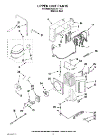 10 - Upper Unit Parts parts for Kitchenaid Refrigerator KSSC48FTS16 / from AppliancePartsPros.com