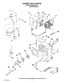 10 - Upper Unit Parts parts for Kitchenaid Refrigerator KSSO42FTX15 / from AppliancePartsPros.com