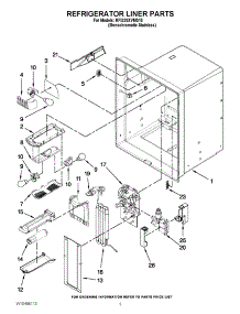 02 - Refrigerator Liner Parts parts for Kitchenaid Refrigerator KFIS20XVMS10 / from AppliancePartsPros.com