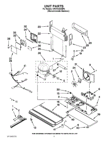 05 - Unit Parts parts for Kitchenaid Refrigerator KFCP22EXMP3 / from AppliancePartsPros.com