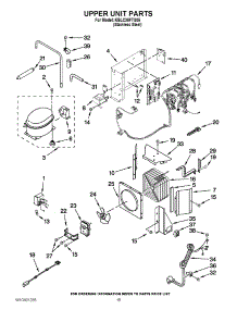 09 - Upper Unit Parts parts for Kitchenaid Refrigerator KBLC36FTS05 / from AppliancePartsPros.com