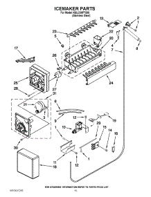 11 - Icemaker Parts parts for Kitchenaid Refrigerator KBLC36FTS05 / from AppliancePartsPros.com