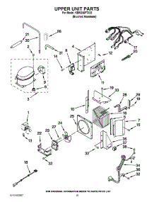 09 - Upper Unit Parts parts for Kitchenaid Refrigerator KBRO36FTX05 / from AppliancePartsPros.com