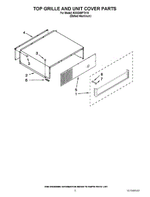 06 - Top Grille And Unit Cover Parts parts for Kitchenaid Refrigerator KSSO48FTX15 / from AppliancePartsPros.com