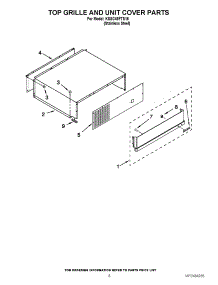 06 - Top Grille And Unit Cover Parts parts for Kitchenaid Refrigerator KSSC48FTS15 / from AppliancePartsPros.com