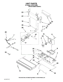 05 - Unit Parts parts for Kitchenaid Refrigerator KFIS27CXMS6 / from AppliancePartsPros.com