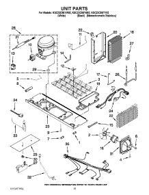 09 - Unit Parts parts for Kitchenaid Refrigerator KSC23C8EYB02 / from AppliancePartsPros.com