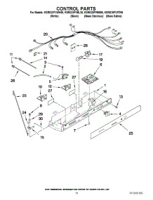 09 - Control Parts parts for Kitchenaid Refrigerator KSRG25FVWH06 / from AppliancePartsPros.com