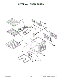 06 - Internal Oven Parts parts for Jenn-Air Oven JJW2827WB02 / from AppliancePartsPros.com