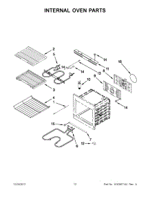06 - Internal Oven Parts parts for Jenn-Air Oven JJW2727WS02 / from AppliancePartsPros.com