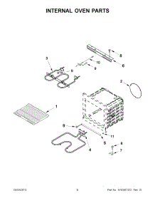 04 - Internal Oven Parts parts for Jenn-Air Oven JJW2330WS01 / from AppliancePartsPros.com