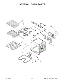 05 - Internal Oven Parts parts for Jenn-Air Oven JJW2730WB02 / from AppliancePartsPros.com