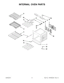 03 - Internal Oven Parts parts for Jenn-Air Oven JMW2427WW02 / from AppliancePartsPros.com