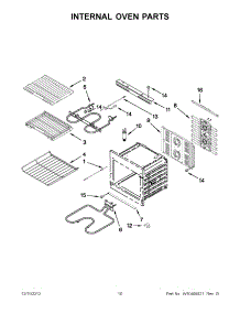 05 - Internal Oven Parts parts for Jenn-Air Oven JJW3830WB01 / from AppliancePartsPros.com