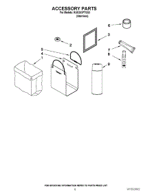 06 - Accessory Parts parts for Kitchenaid Compactor KUCS03FTSS3 / from AppliancePartsPros.com