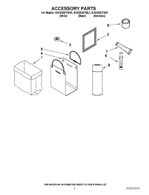 06 - Accessory Parts parts for Kitchenaid Compactor KUCS03CTBL2 / from AppliancePartsPros.com