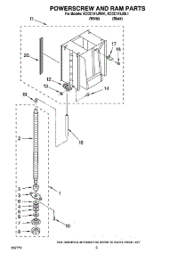 03 - Powerscrew And Ram Parts parts for Kitchenaid Compactor KCCC151JBL1 / from AppliancePartsPros.com