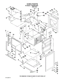 02 - Oven Parts parts for Kitchenaid Range YKESS907SS05 / from AppliancePartsPros.com