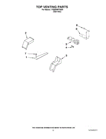 07 - Top Venting Parts parts for Kitchenaid Range YKESS907SS05 / from AppliancePartsPros.com
