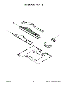 02 - Interior Parts parts for Kitchenaid Cooktop KECC548BSS0 / from AppliancePartsPros.com