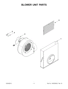 02 - Blower Unit Parts parts for Kitchenaid Cooktop KECD867XSS02 / from AppliancePartsPros.com