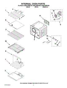 03 - Internal Oven Parts parts for Kitchenaid Oven KEBS109BBL00 / from AppliancePartsPros.com