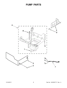 03 - Pump Parts parts for Kitchenaid Ice Maker KUIS18PNXB2 / from AppliancePartsPros.com