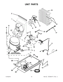 05 - Unit Parts parts for Kitchenaid Ice Maker KUIS18PNXB2 / from AppliancePartsPros.com