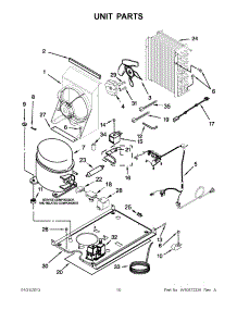 05 - Unit Parts parts for Kitchenaid Ice Maker KUIC18PNXS3 / from AppliancePartsPros.com