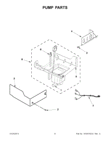 03 - Pump Parts parts for Kitchenaid Ice Maker KUIP15PRXX2 / from AppliancePartsPros.com