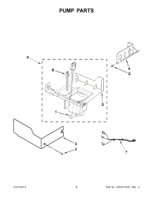 03 - Pump Parts parts for Kitchenaid Ice Maker KUIC18NNXS2 / from AppliancePartsPros.com