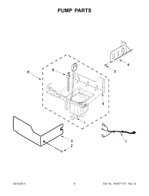 04 - Pump Parts parts for Kitchenaid Ice Maker KUIC15PRXS3 / from AppliancePartsPros.com