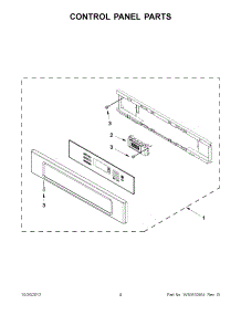 02 - Control Panel Parts parts for Kitchenaid Microwave KBHS179BSS00 / from AppliancePartsPros.com