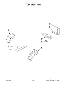 07 - Top Venting parts for Kitchenaid Oven YKERS807SP04 / from AppliancePartsPros.com