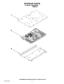 02 - Interior Parts parts for Kitchenaid Range YKIRS608BSS0 / from AppliancePartsPros.com
