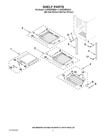 02 - Shelf Parts parts for Kitchenaid Wine Cooler KUWS24RSBS14 / from AppliancePartsPros.com
