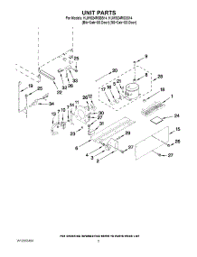 04 - Unit Parts parts for Kitchenaid Wine Cooler KUWS24RSBS14 / from AppliancePartsPros.com