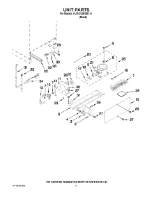 04 - Unit Parts parts for Kitchenaid Wine Cooler KUWO24RSBX14 / from AppliancePartsPros.com