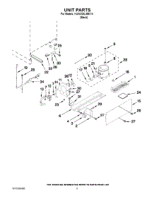 04 - Unit Parts parts for Kitchenaid Wine Cooler KUWO24LSBX14 / from AppliancePartsPros.com