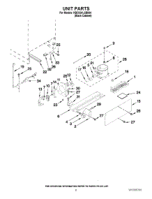 04 - Unit Parts parts for Kitchenaid Ingredient Center KBCS24LSBS04 / from AppliancePartsPros.com
